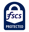 FSCS white on navy shield no BG - large